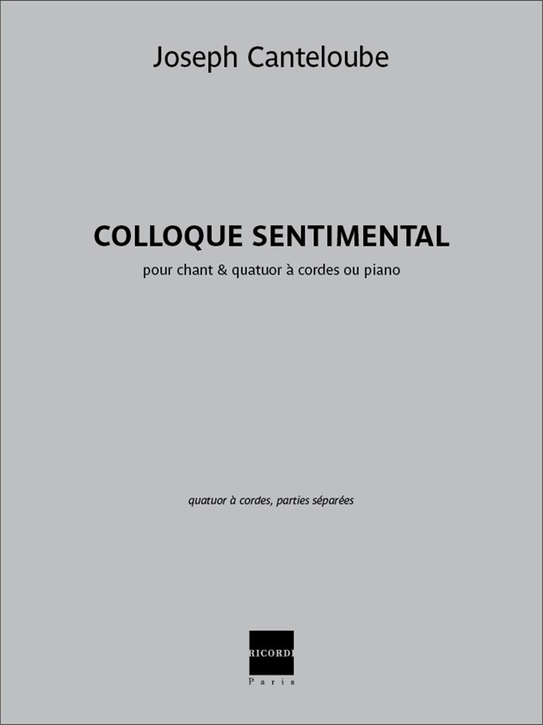 Colloque sentimental